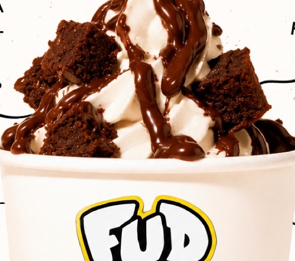 FROYO with brownie